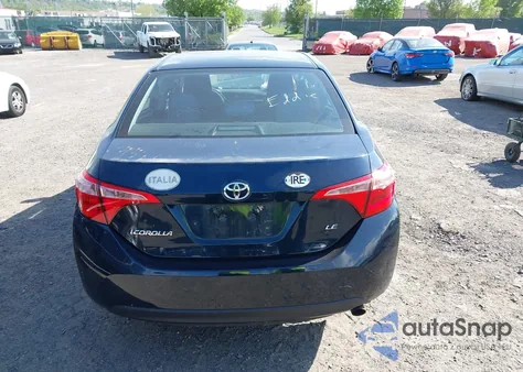 2019 Toyota Corolla Le z USA, uszkodzony, nr VIN 2T1BURHE9KC140641